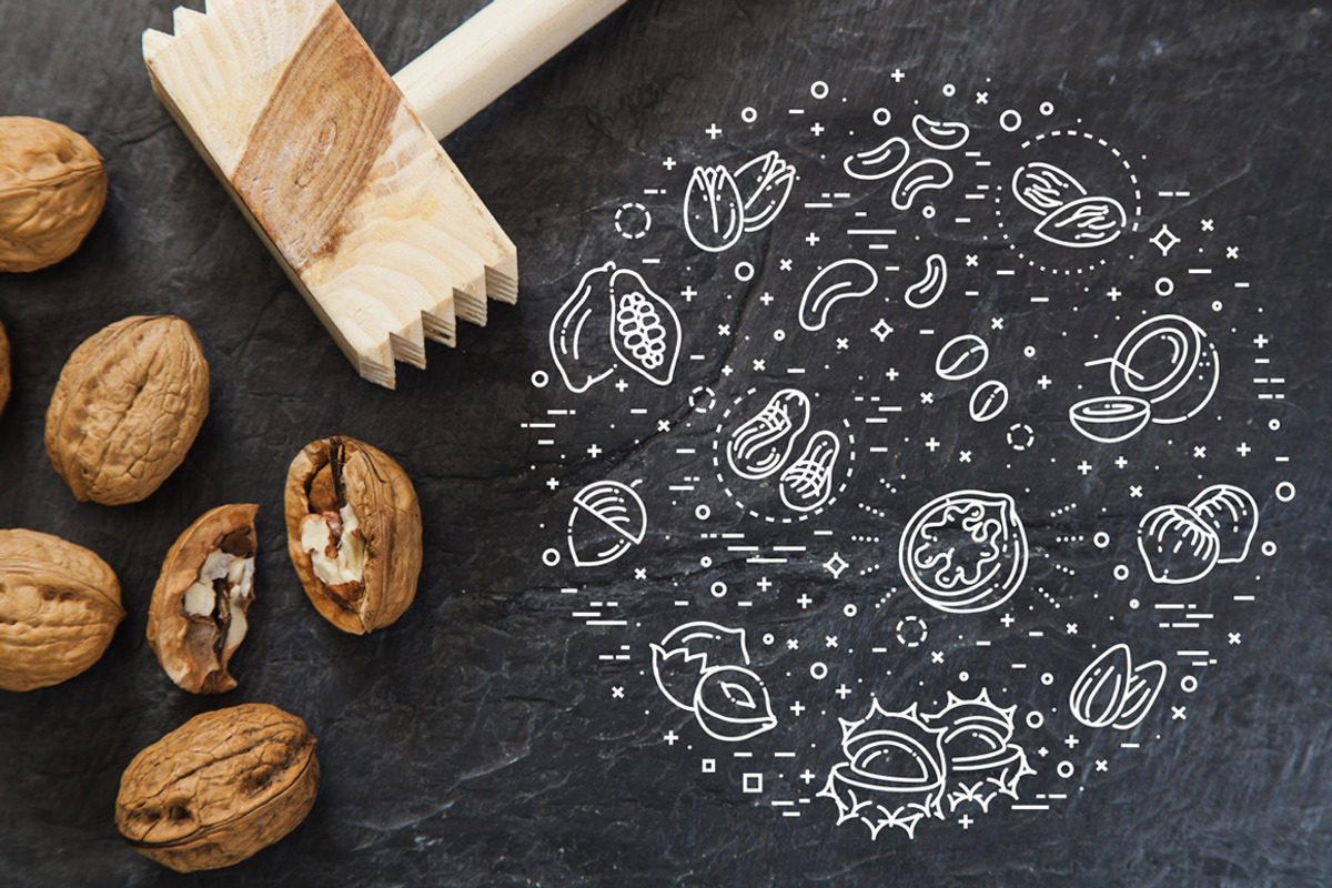 Line Nature Icons Set, an Outline Icon by Tettygreen (Photo 14 of 16)