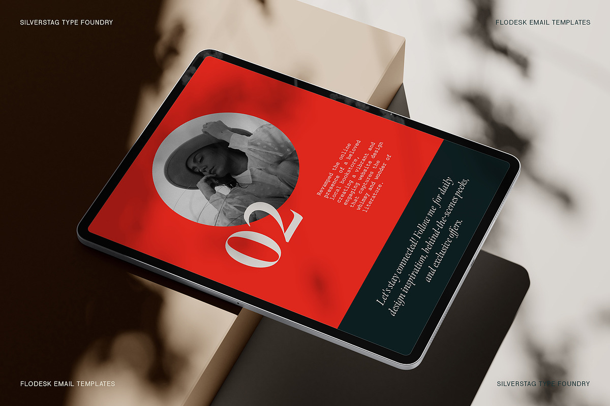 The Silver Flodesk Email Templates, an Email Template by SilverStag Type Foundry (Photo 11 of 12)