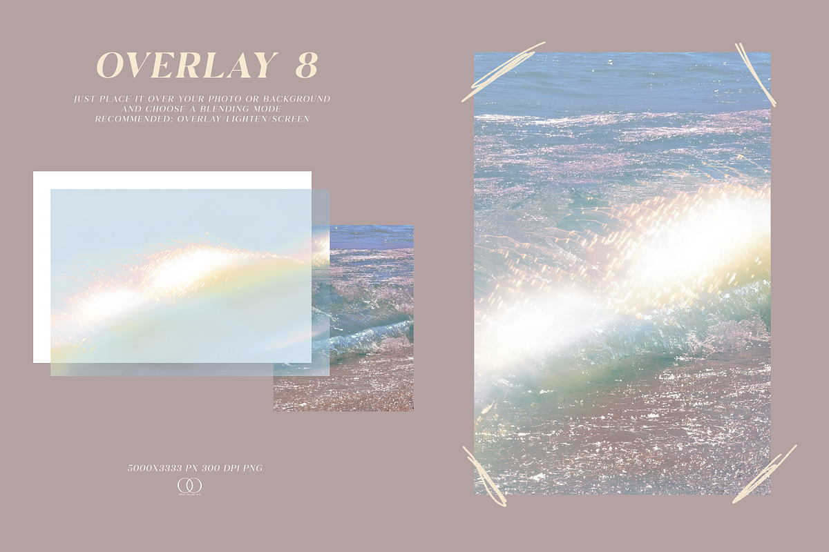 Dreamy Mermaid Shining Overlays, a Texture Graphic by Kaleriia (Photo 9 of 17)