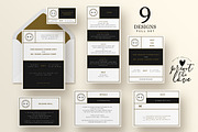 Wedding Invitation Suite - Marian, an Invitation Template by Print The Love Boutique (Thumbnail 1 of 3)