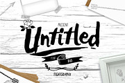 Raws Untitled font duo + extras, a Blackletter Font by Graphx.unsleep (Thumbnail 1 of 4)