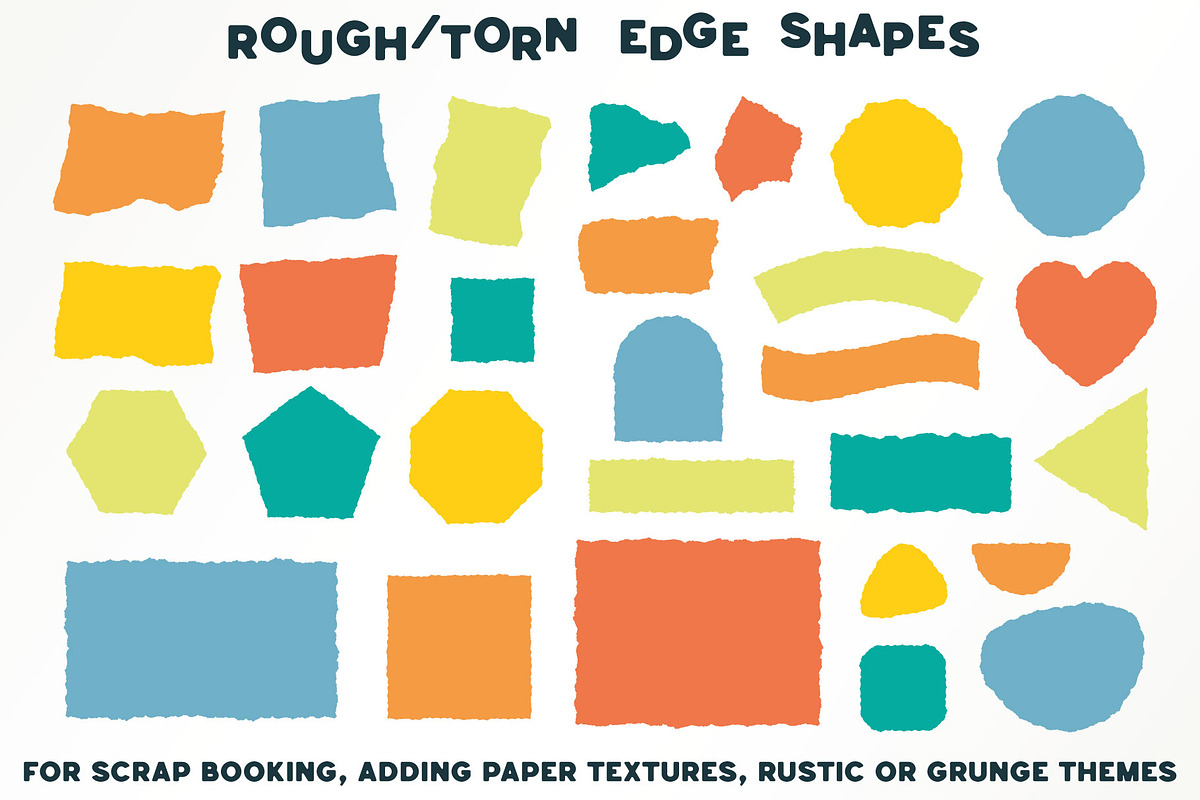 Essential Shapes Library Illustrator, a Shape Add-On by The Artifex Forge (Photo 9 of 22)