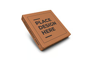 Pizza Box Packaging Mockup Template, a Packaging Mockup by DesignRushMarket (Thumbnail 6 of 11)