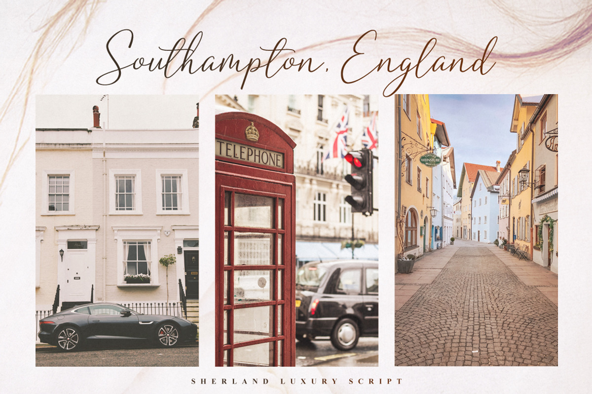 Sharland Luxury Script preview 3
