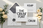 Ciruyi - Elegant Modern Serif, a Serif Font by Astuti Studio (Thumbnail 12 of 25)