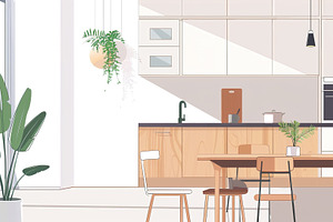 House elegant interior decoration, a Background Photo by Maylianaw28