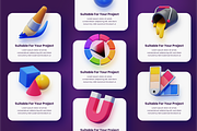Graphic Designer Tools 3D Icons, an Object 3D Model by mwildancahya (Thumbnail 8 of 10)