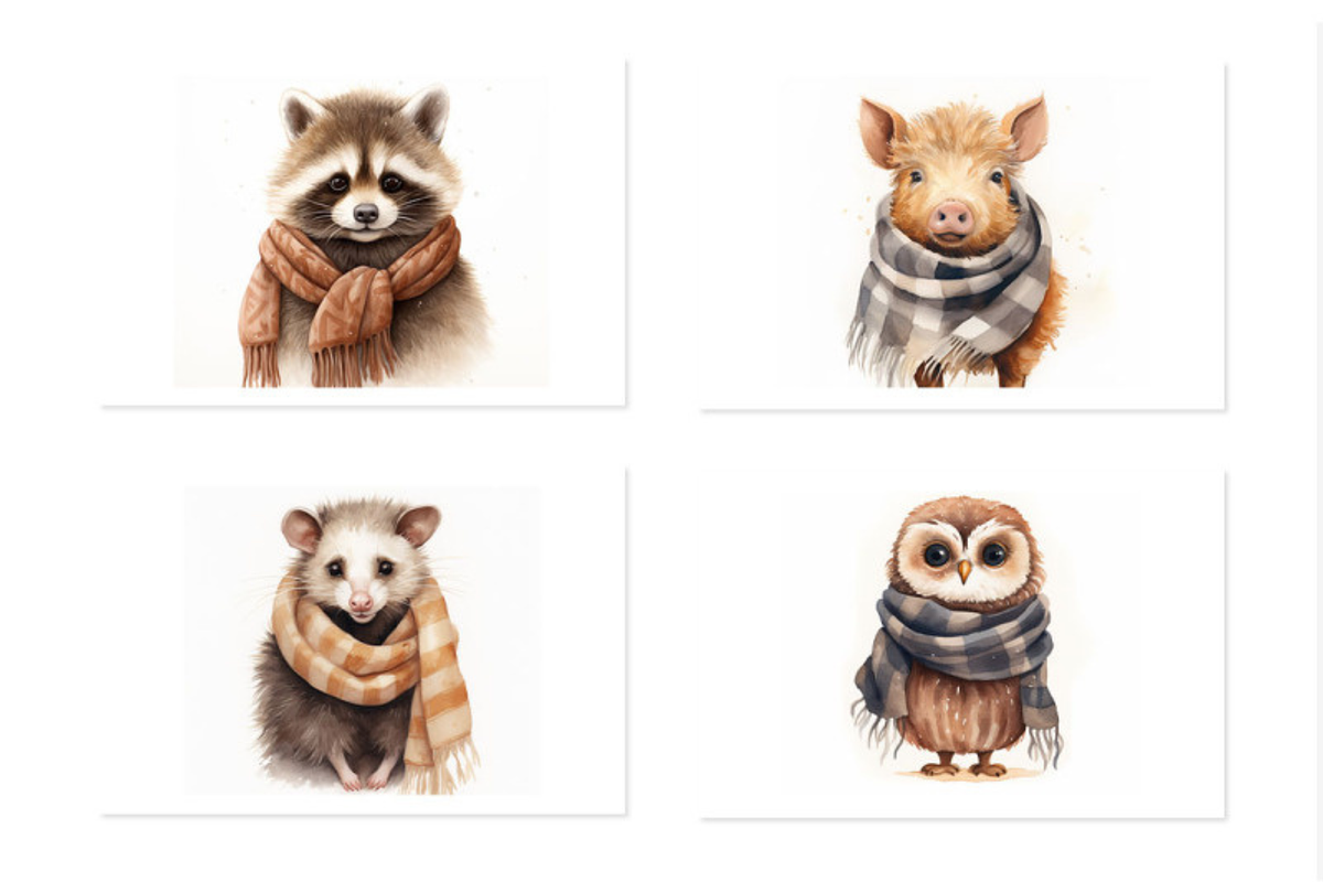 Woodland Animal, a Seasonal Illustration by artsy-fartsy (Photo 2 of 5)
