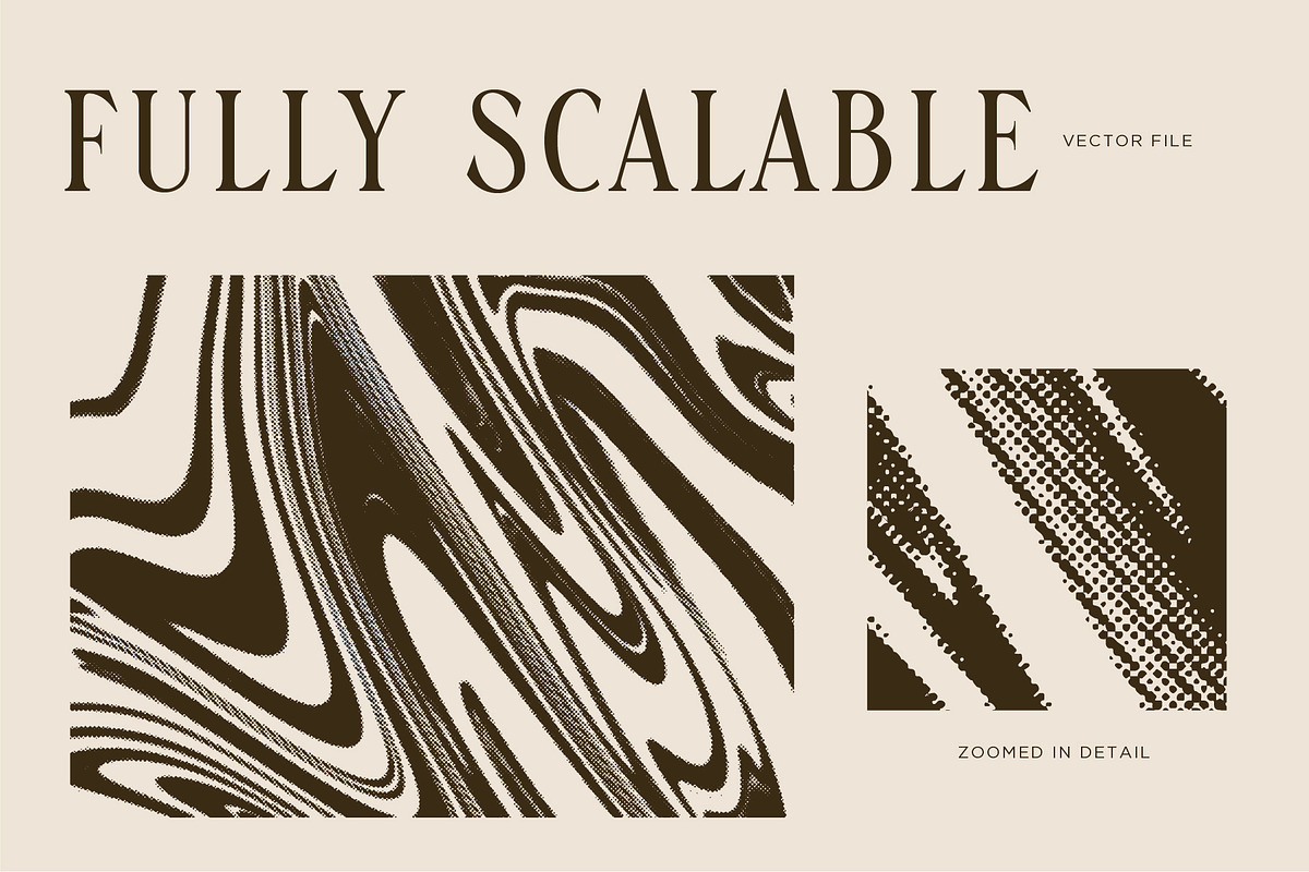 Halftone Swirls, a Texture Graphic by Like Magic Studio (Photo 4 of 8)