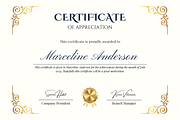 Certificate of Appreciation, a Presentation Template by Zoha Graphics (Thumbnail 2 of 3)