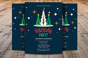 Company Holiday Party Invitations