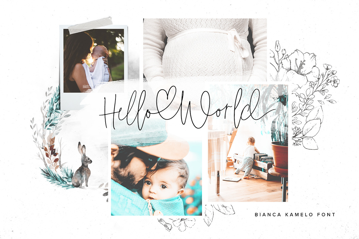 Bianca Kamelo Font preview 8