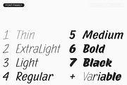 TT Marks, a Script Font by TypeType (Thumbnail 4 of 12)