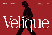 Velique Modern Editorial Serif Font