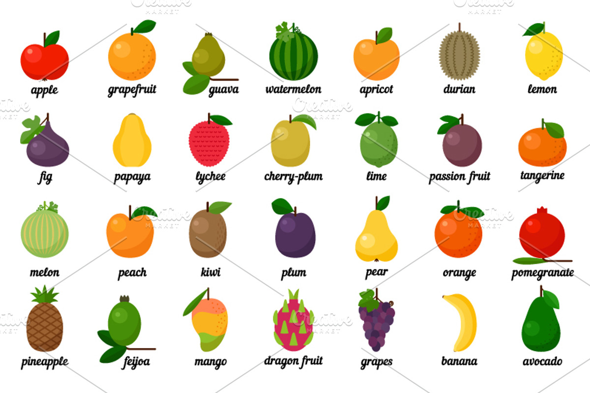 Vegetables, fruits, berries, an Icon by ianakauri (Photo 4 of 10)
