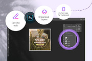 100 Animated Instagram Templates, a Social Media Template by Mehul Munjani (Thumbnail 4 of 8)