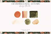 Grandmillenial Autumn Collection, a Seasonal Illustration by PeDe Designs (Thumbnail 21 of 33)