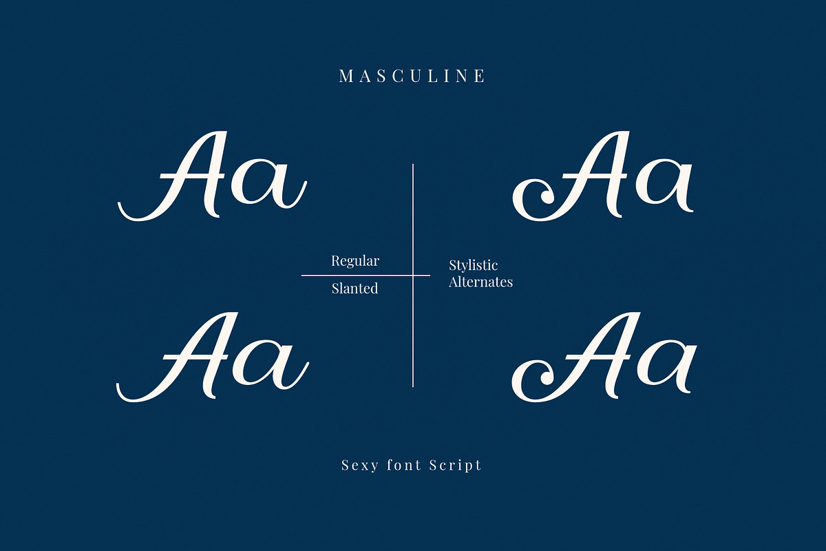 Masculine - Two Style preview 2