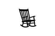 Rocking Chair Silhouette Bundle, an Illustration by Designs_River (Thumbnail 50 of 51)