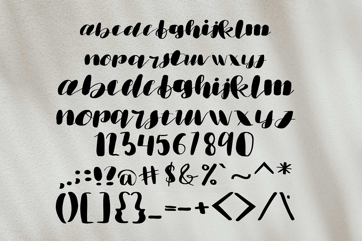 emisha font preview 4