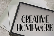 Learning Schedule, a Script Font by FreshTypeINK (Thumbnail 7 of 8)
