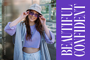 Magrefin Modern Display Font, a Serif Font by Letterena Studios (Thumbnail 5 of 15)