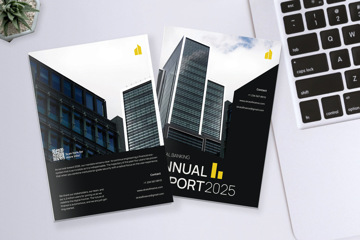 Digital Banking Annual Report V2, a Brochure Template by productype1 (Photo 4 of 6)