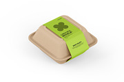 Takeout Kraft Container Mockup, a Packaging Mockup by Ram Studio LLC (Thumbnail 2 of 16)