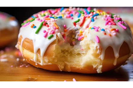 chocolate fattening donut food ai, a Background Photo by pikepicture