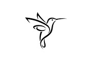 Hummingbird Line Art SVG Bundle, an Illustration by yasushie (Thumbnail 21 of 31)
