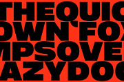 Gatore - Bold Display, a Sans Serif Font by Get Studio (Thumbnail 11 of 16)
