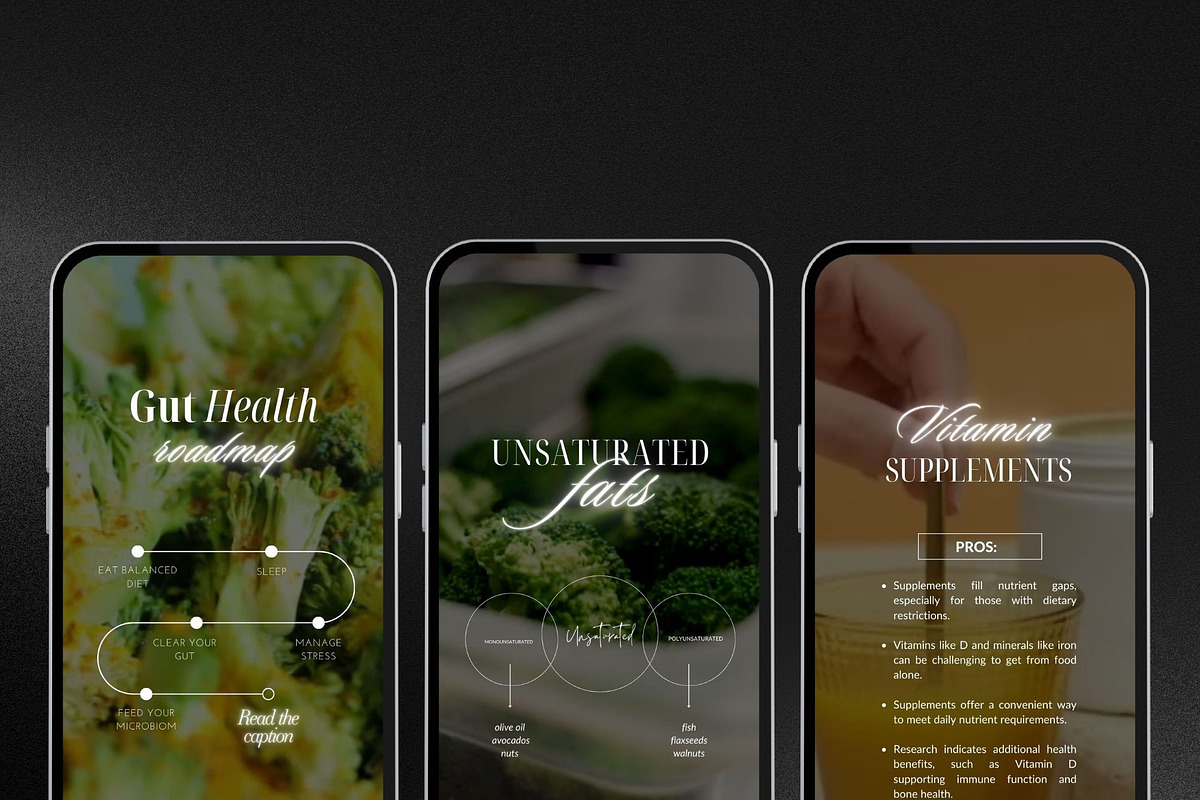 Nutrition Coach Instagram Video Reel, a Social Media Template by design4social (Photo 6 of 8)