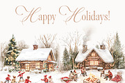 New! Winter Christmas Edition, a Seasonal Illustration by Isabelle Salem (Thumbnail 63 of 227)