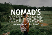 Nomads Notebook Fun Font Trio, a Handwritten Font by supfonts (Thumbnail 1 of 9)
