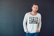 25 T-Shirts Mock-Up (Part 1), a Shirt Mockup by Freeman Studio (Thumbnail 14 of 30)
