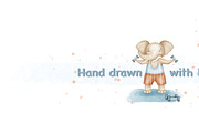 Sports friends. Animal collection, an Animal Illustration by Linerisyart (Thumbnail 13 of 13)