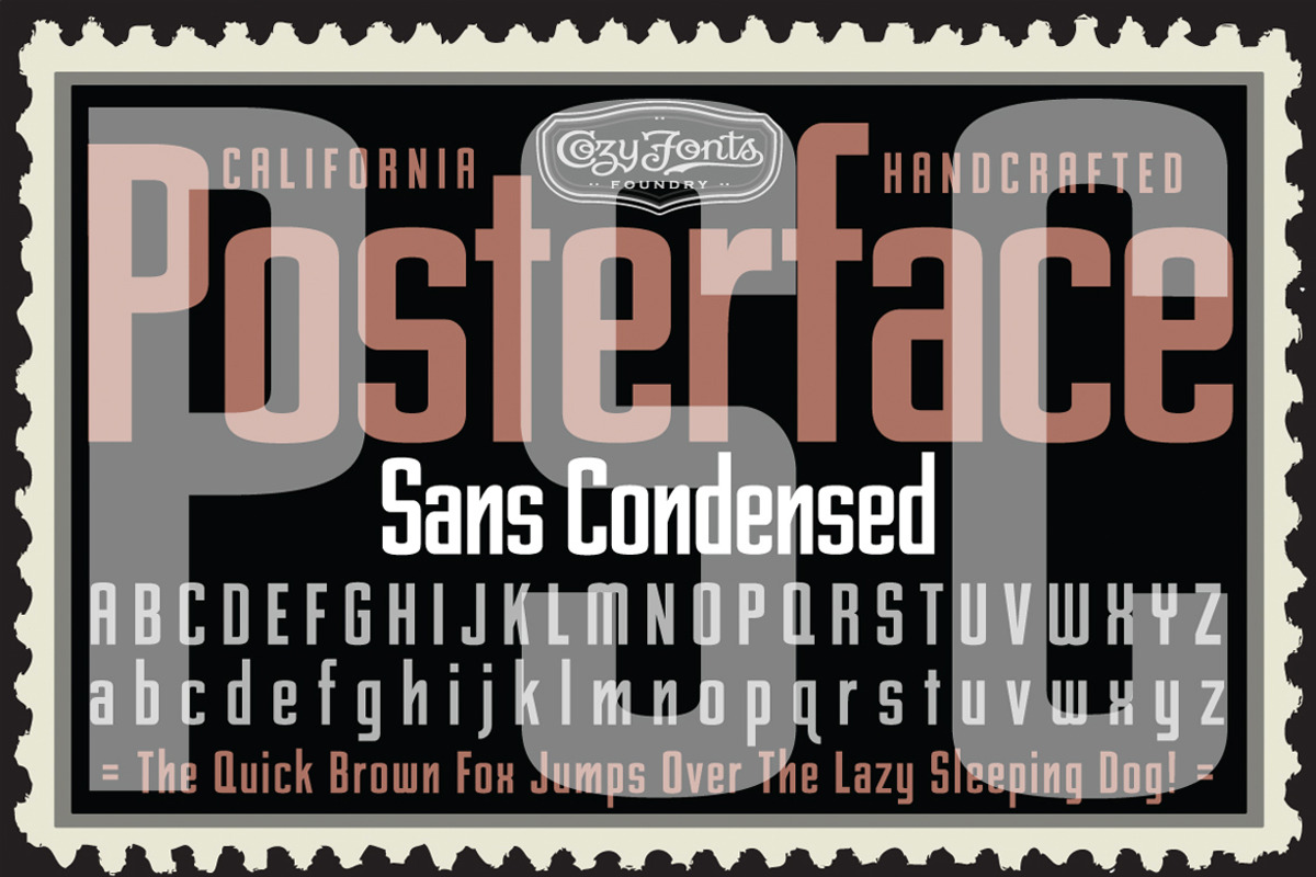 Posterface Sans Condensed
