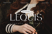 Lequis - Classic Serif Font, a Serif Font by ivan_artnivora (Thumbnail 1 of 5)