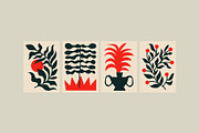 Abstract Botanical Wall arts, a Decorative Illustration by Léo Alexandre (Thumbnail 14 of 19)
