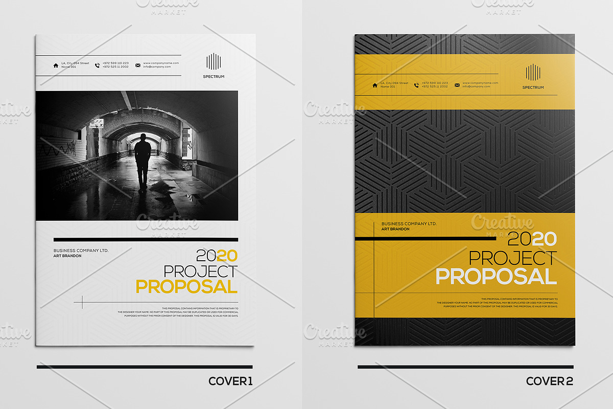Full Proposal Package Template, a Stationery Template by Mastergfx (Photo 2 of 32)