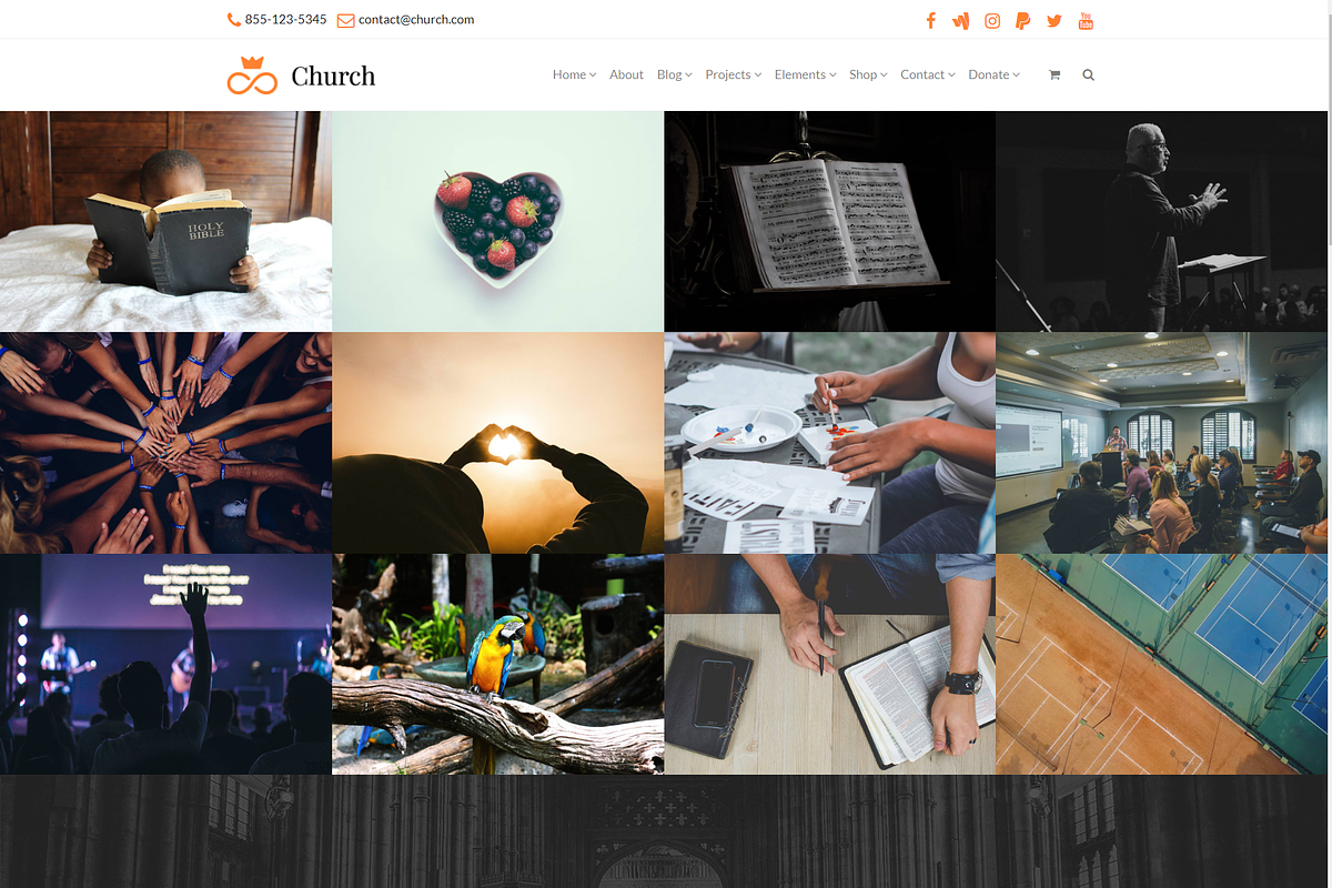 Church Religious WordPress Theme, a WordPress Template by Visualmodo (Photo 27 of 31)