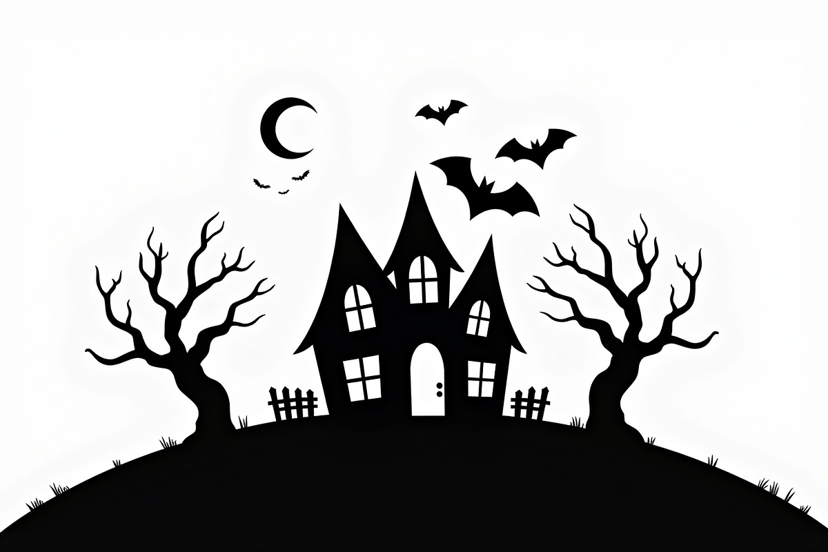 Spooky Haunted House Bundle, an Illustration by Designs_River (Photo 7 of 9)