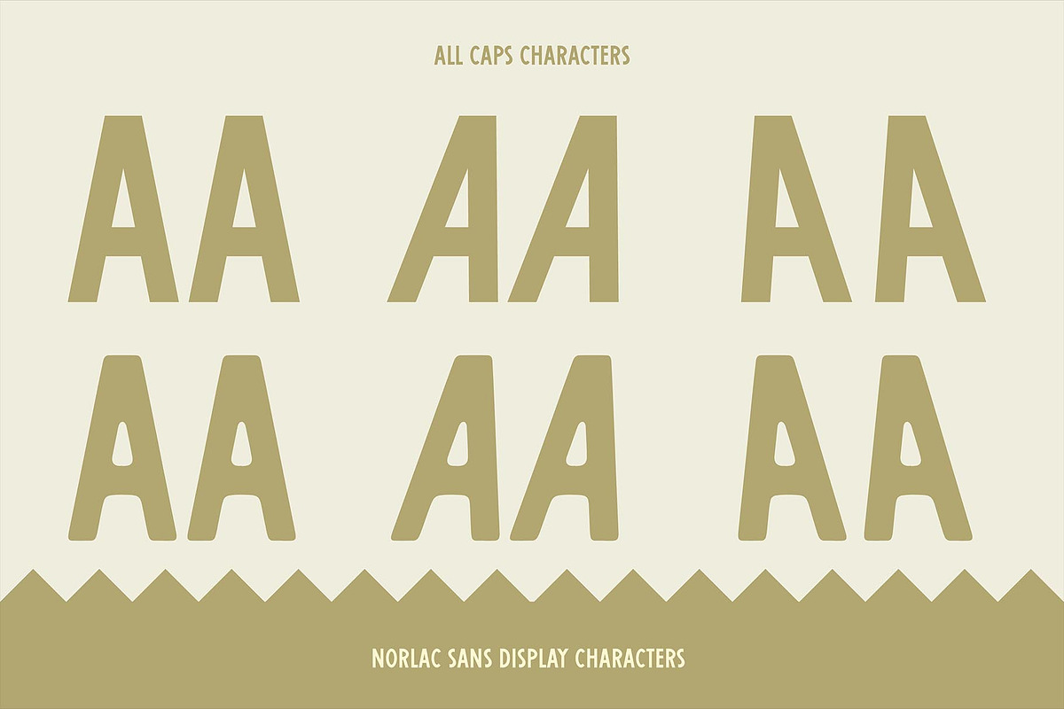 Norlac Sans, a Sans Serif Font by Dawaii Goods (Photo 2 of 7)