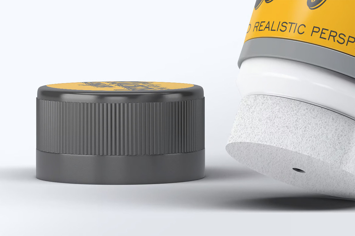 Tube Shoe Polish Mock-Up, a Product Mockup by DesignRushMarket (Photo 5 of 7)