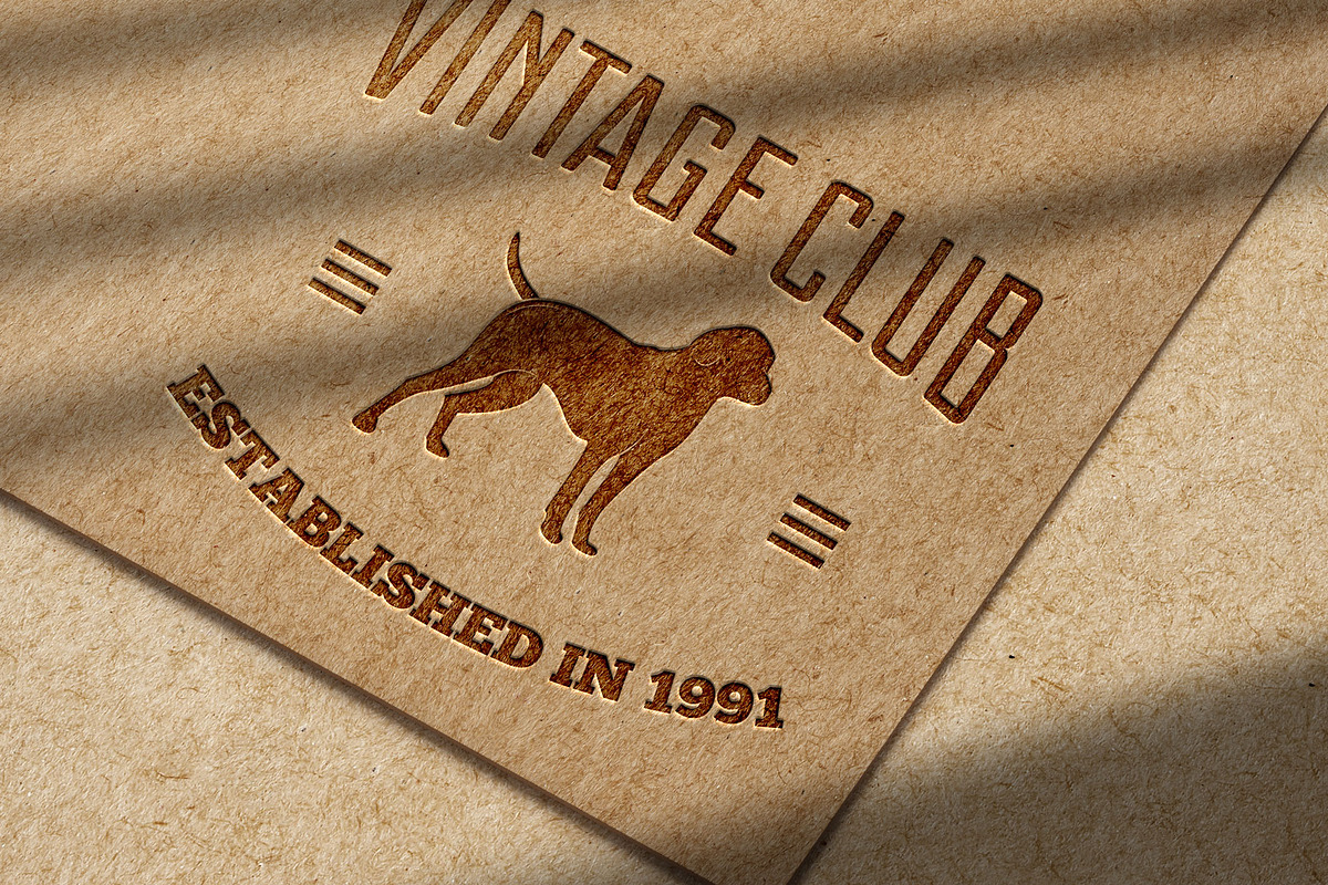 Retro Labels Set 4, a Branding & Logo Template by DCD Vector Co. (Photo 4 of 10)