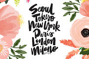 Big Cities Handlettering Calligraphy, a Decorative Illustration by hellopop design (Thumbnail 1 of 4)