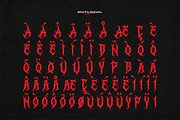Lord Eratgon | Death Metal Font, a Blackletter Font by Denustudios (Thumbnail 12 of 12)