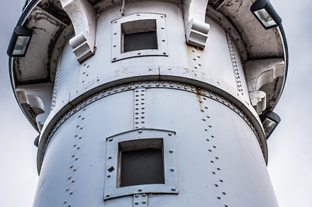Lake Superior Lighthouse from Below