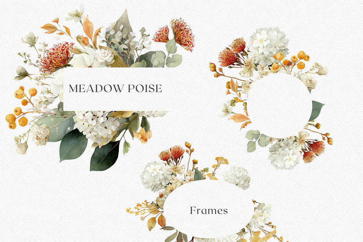 Meadow Poise - Wildflower Watercolor, a Decorative Illustration by ThaismotaCreativeCo (Photo 7 of 12)