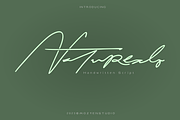 Naturealo | Handwritten Script, a Script Font by Mozyen Studio (Thumbnail 12 of 13)